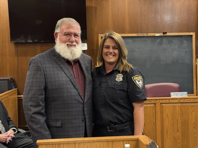 Steubenville officer recognized for community policing efforts